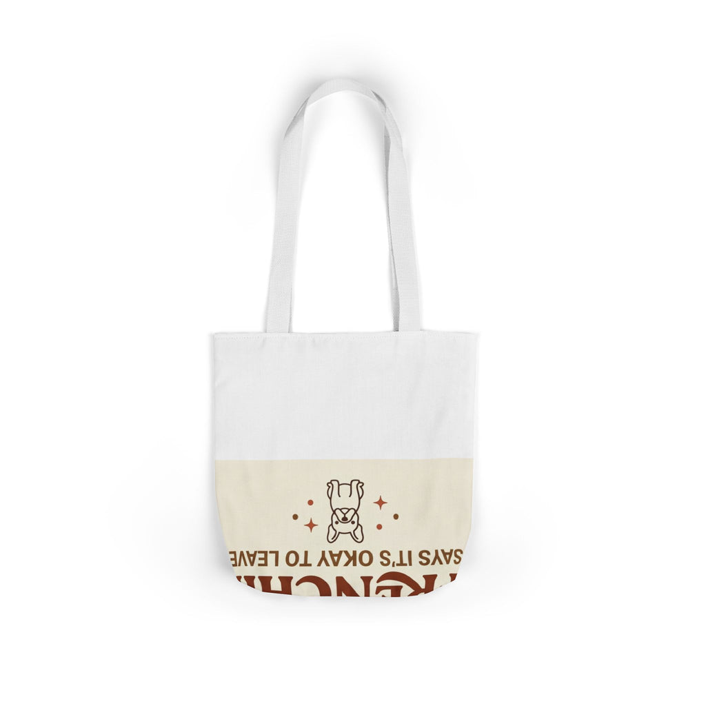 Canvas Tote Bag for French Bulldog Owners | Funny Pet Own...