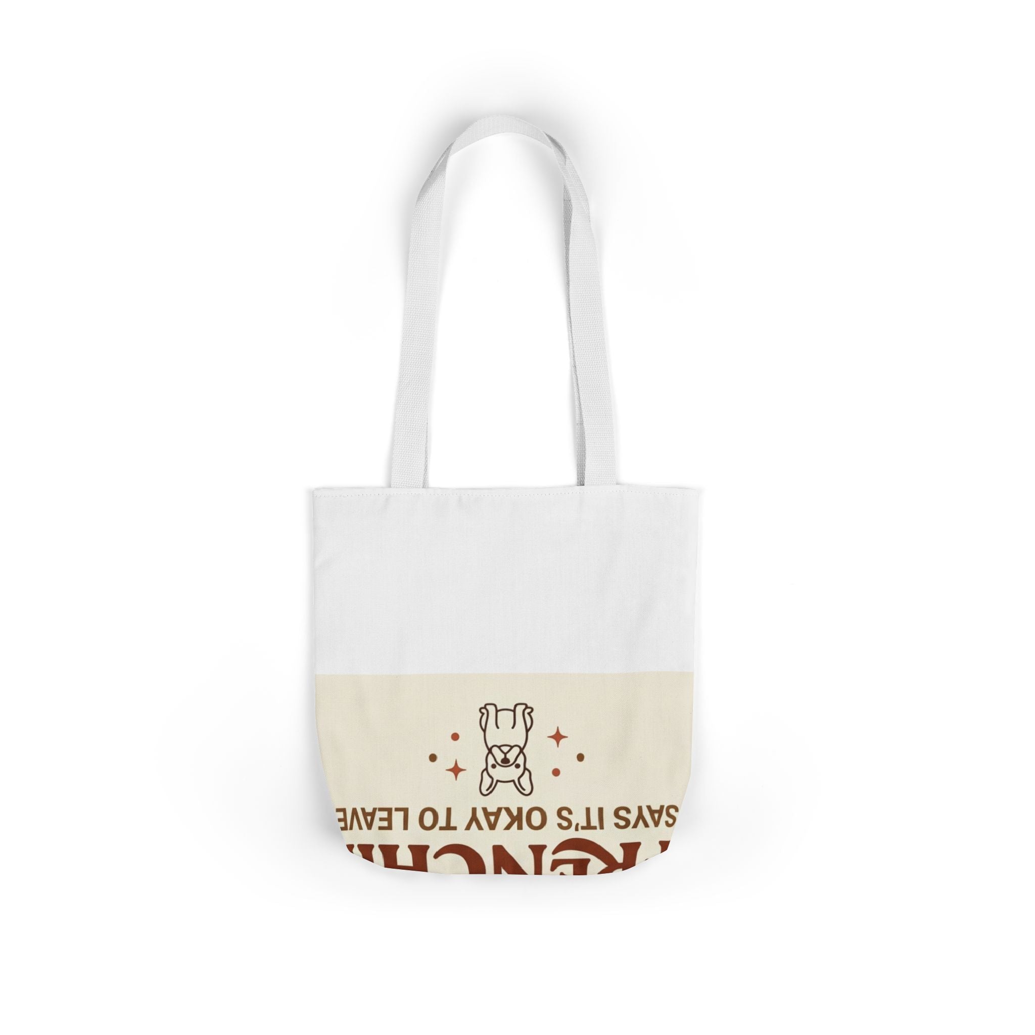 Canvas Tote Bag for French Bulldog Owners | Funny Pet Own...