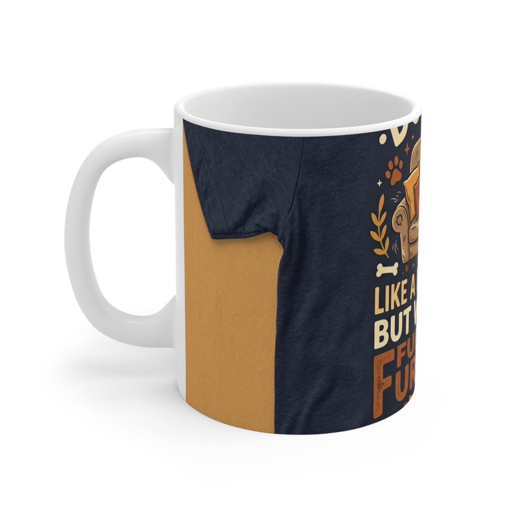 Dog Dad Mug 11oz Ceramic - Funny Father's Day Gift