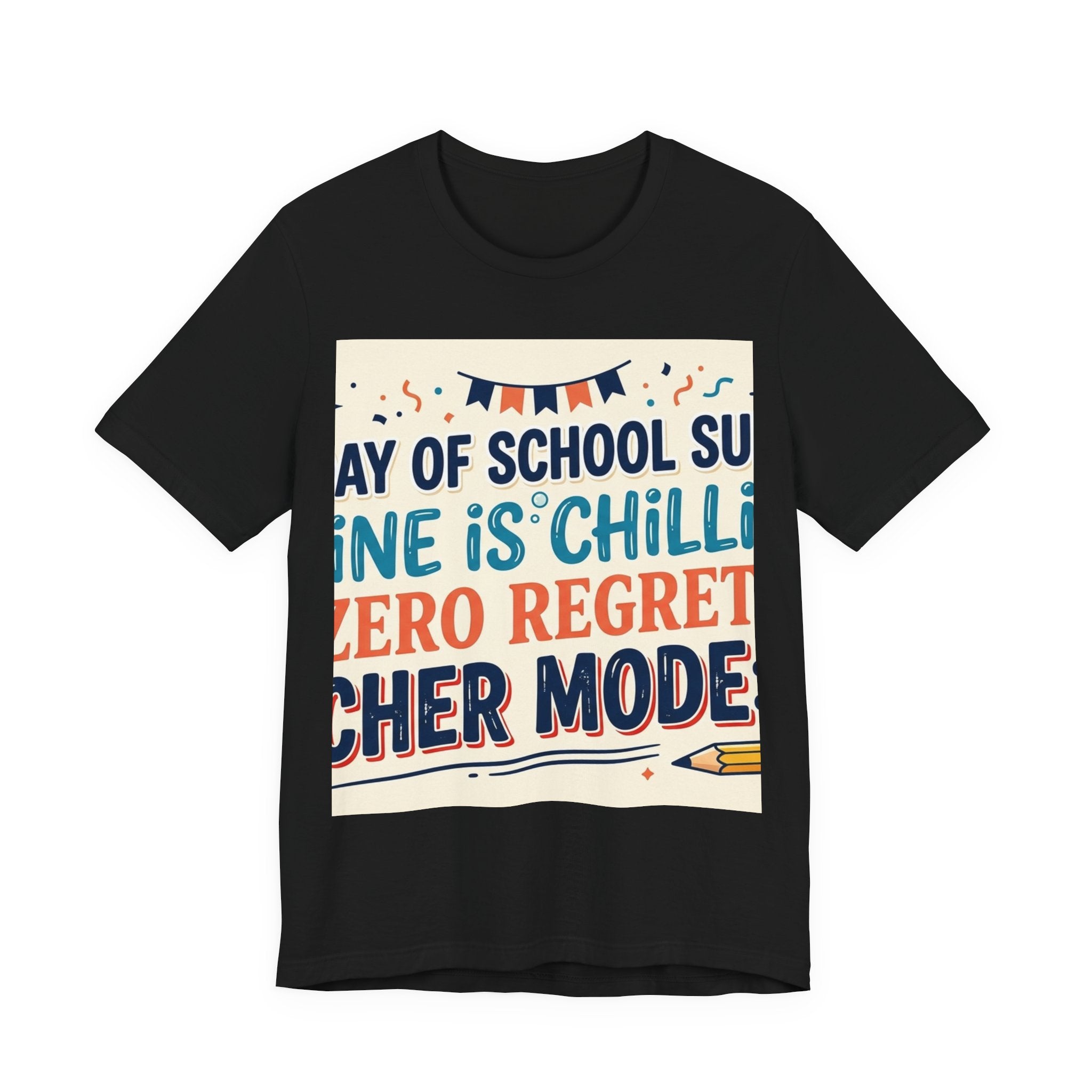 Teacher T-Shirt Last Day Of School Survived Wine Is Chilling