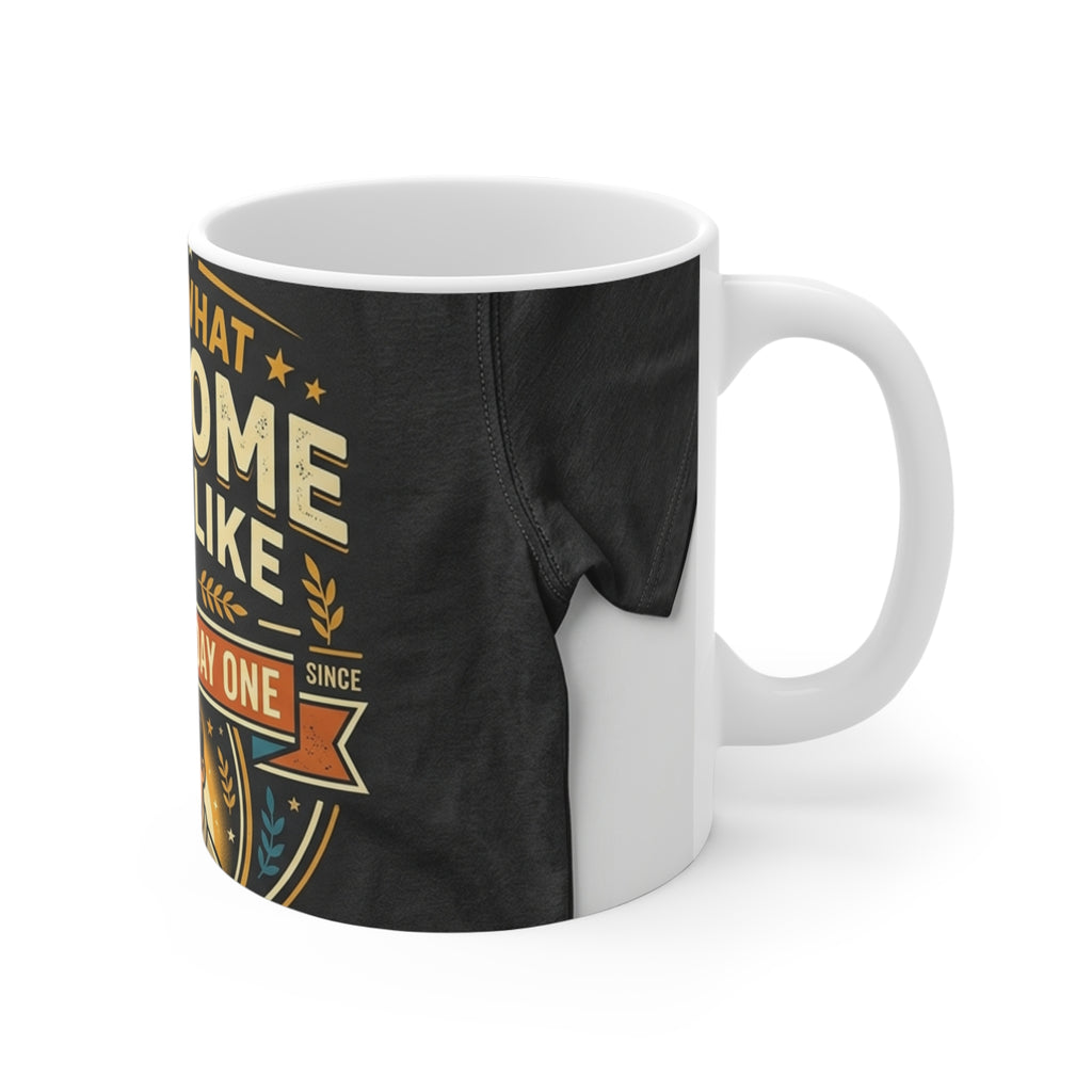 Awesome Looks Like Dad Mug – 11oz Ceramic Father's Day Gift