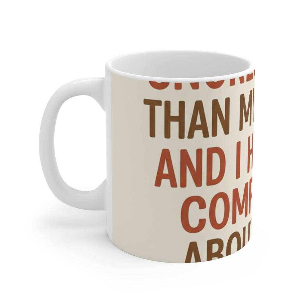 Funny Frenchie Mug - Snores Louder Than My Husband Mug