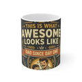 Awesome Looks Like Dad Mug – 11oz Ceramic Father's Day Gift