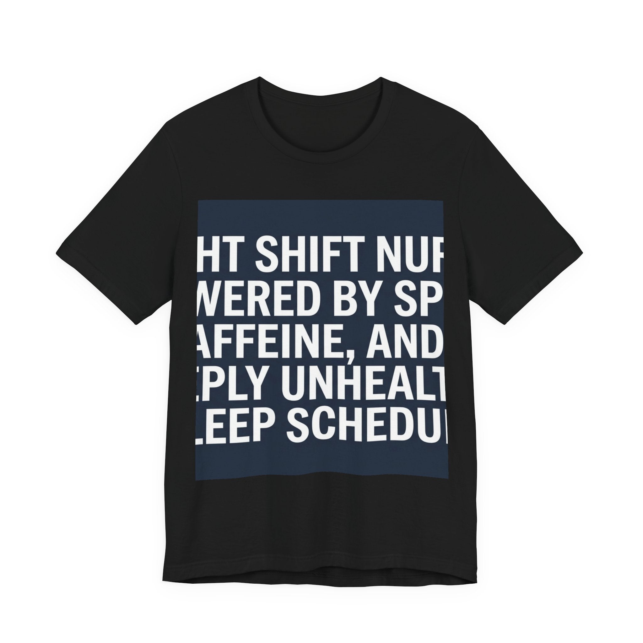 Night Shift Nurse T-Shirt – Funny Unisex Tee for Healthca...