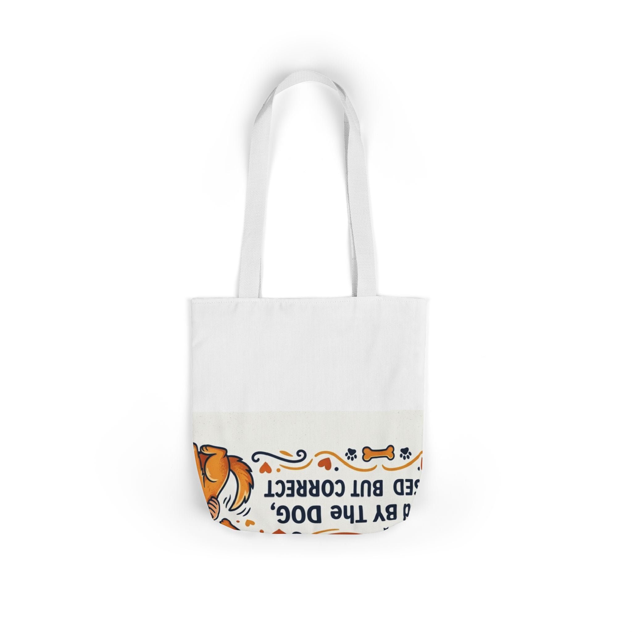 Canvas Tote Bag for Dog Dads — Best Dog Dad Ever Gift