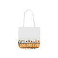 Canvas Tote Bag for Dog Dads — Best Dog Dad Ever Gift