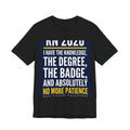 Graduation T-Shirt 2026 RN Degree Badge No Patience Group...