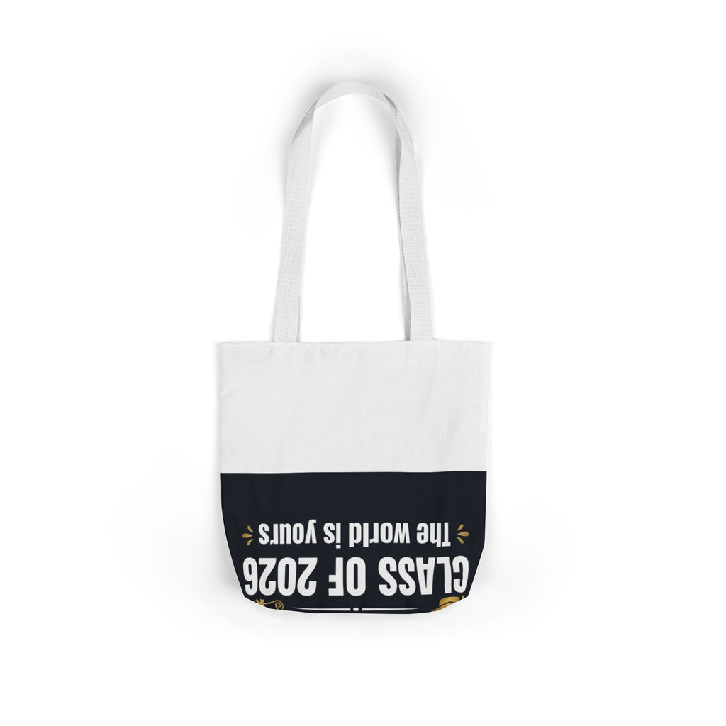 Graduation Canvas Tote Bag — Adventure Awaits Class of 2026
