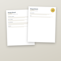 Sales Resume Template — Account Executive ATS Friendly