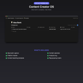 Content Creator OS — All-in-One Notion Production Engine