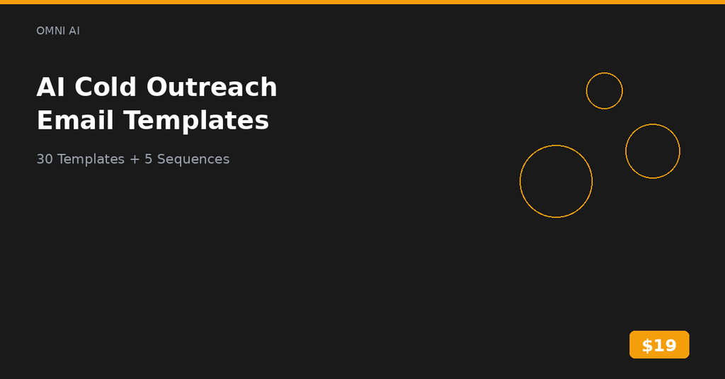 AI Cold Outreach Email Templates
