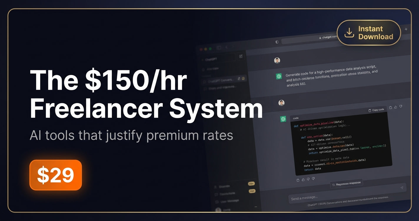 AI Freelancer Toolkit — Done-For-You Systems for Independent Professionals