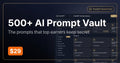 AI Prompt Library for Small Business Owners — 500 Prompts That Replace Your Marketing Team