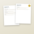 Teacher Resume Template — New Educator ATS Friendly