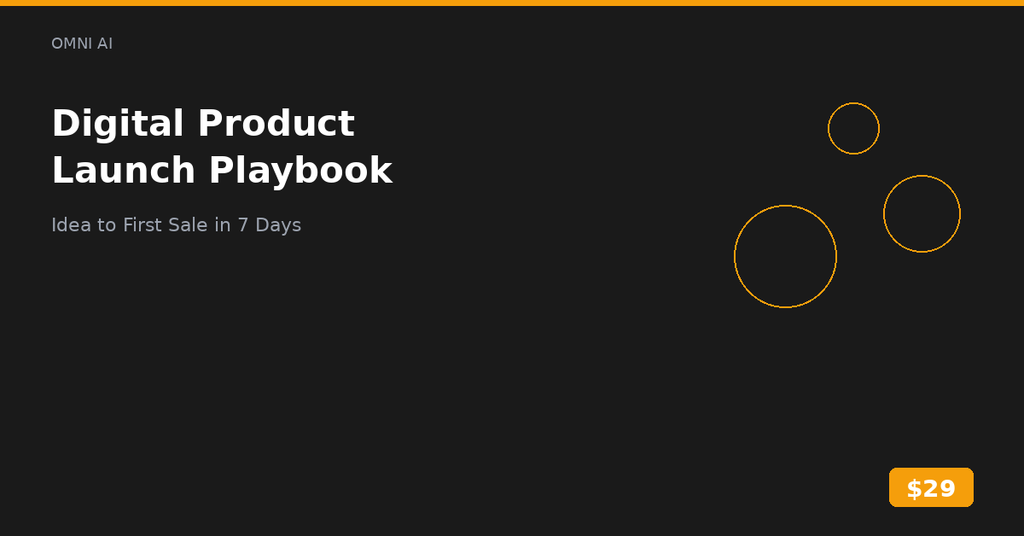 Digital Product Launch Playbook
