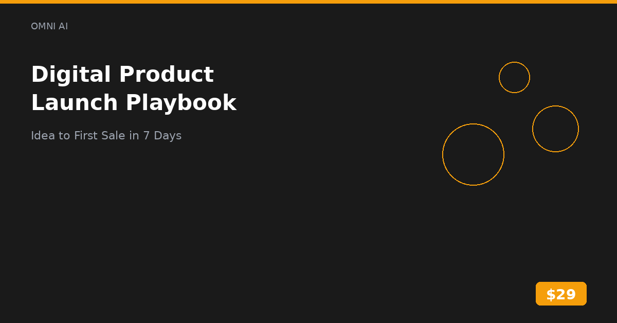 Digital Product Launch Playbook