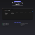 Business Operating System — Complete Notion Business Workspace